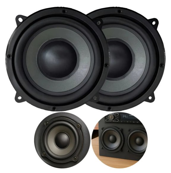 Alto-falantes Orion Mid-Bass 5 polegadas e exemplos de aplicação