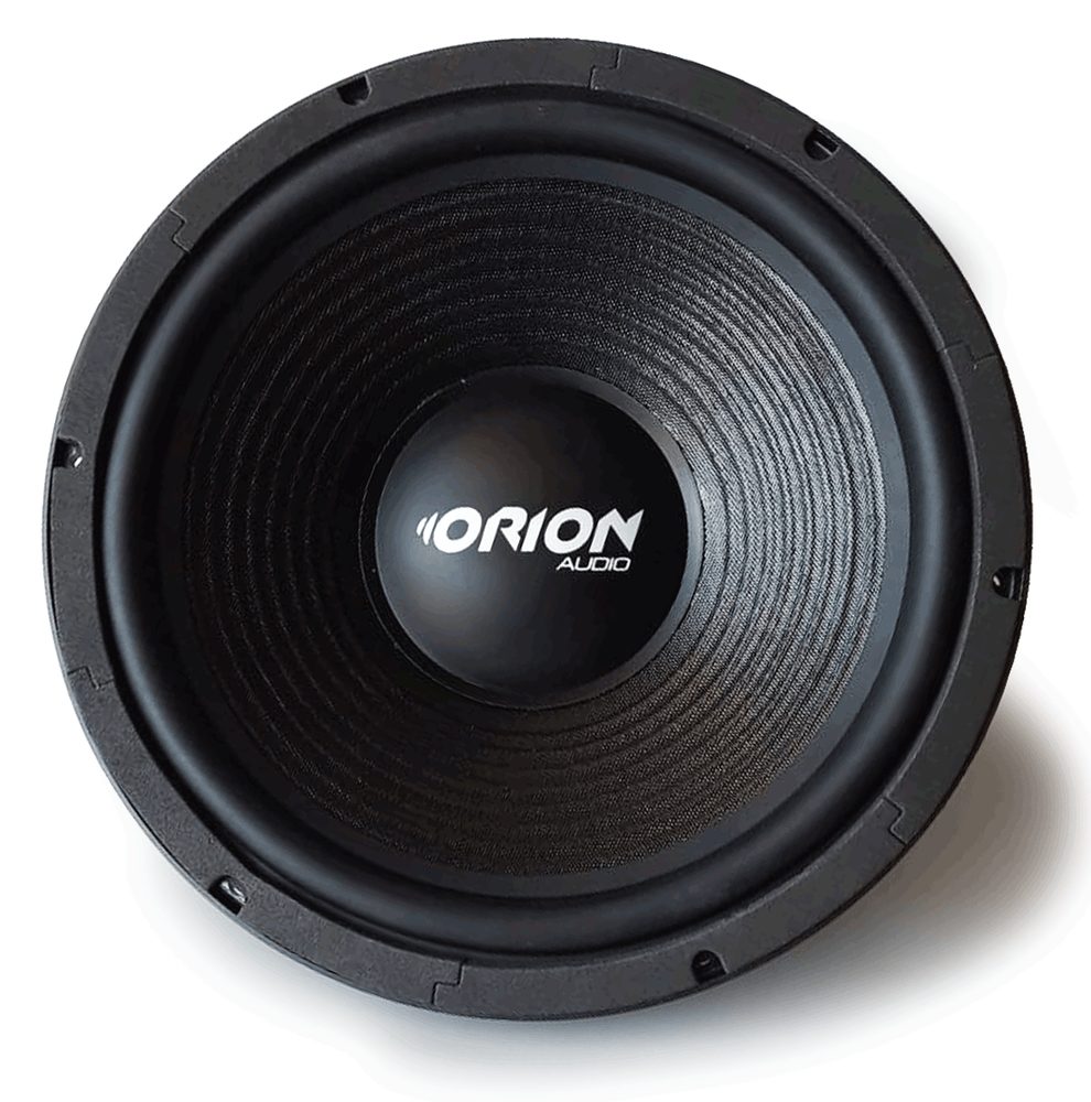 Subwoofer Orion 12 polegadas com cone preto