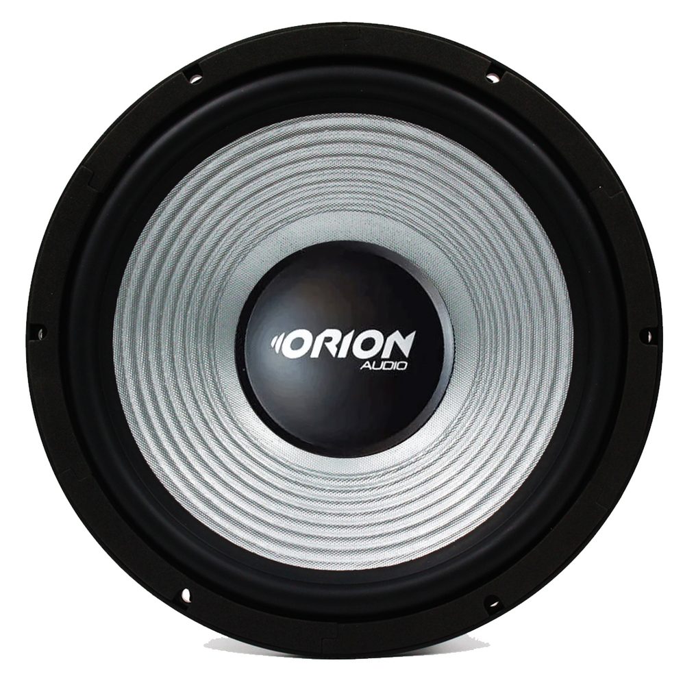 Subwoofer Orion 12 polegadas com cone prata