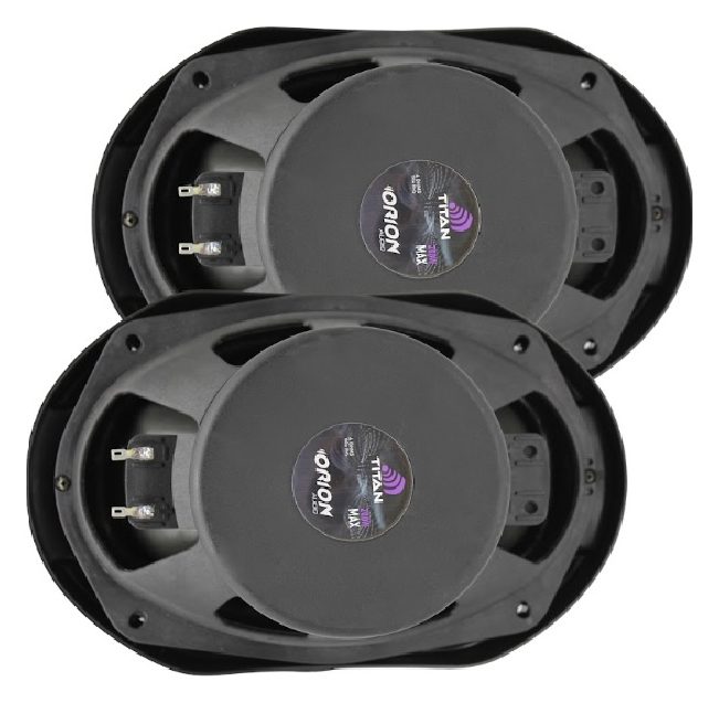 Traseira dos alto-falantes Orion Titan 6x9 polegadas